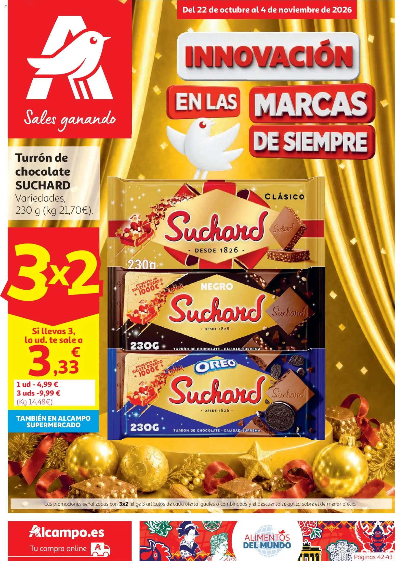 Alcampo folleto - Página de 1 - Válido desde 22/10/2026