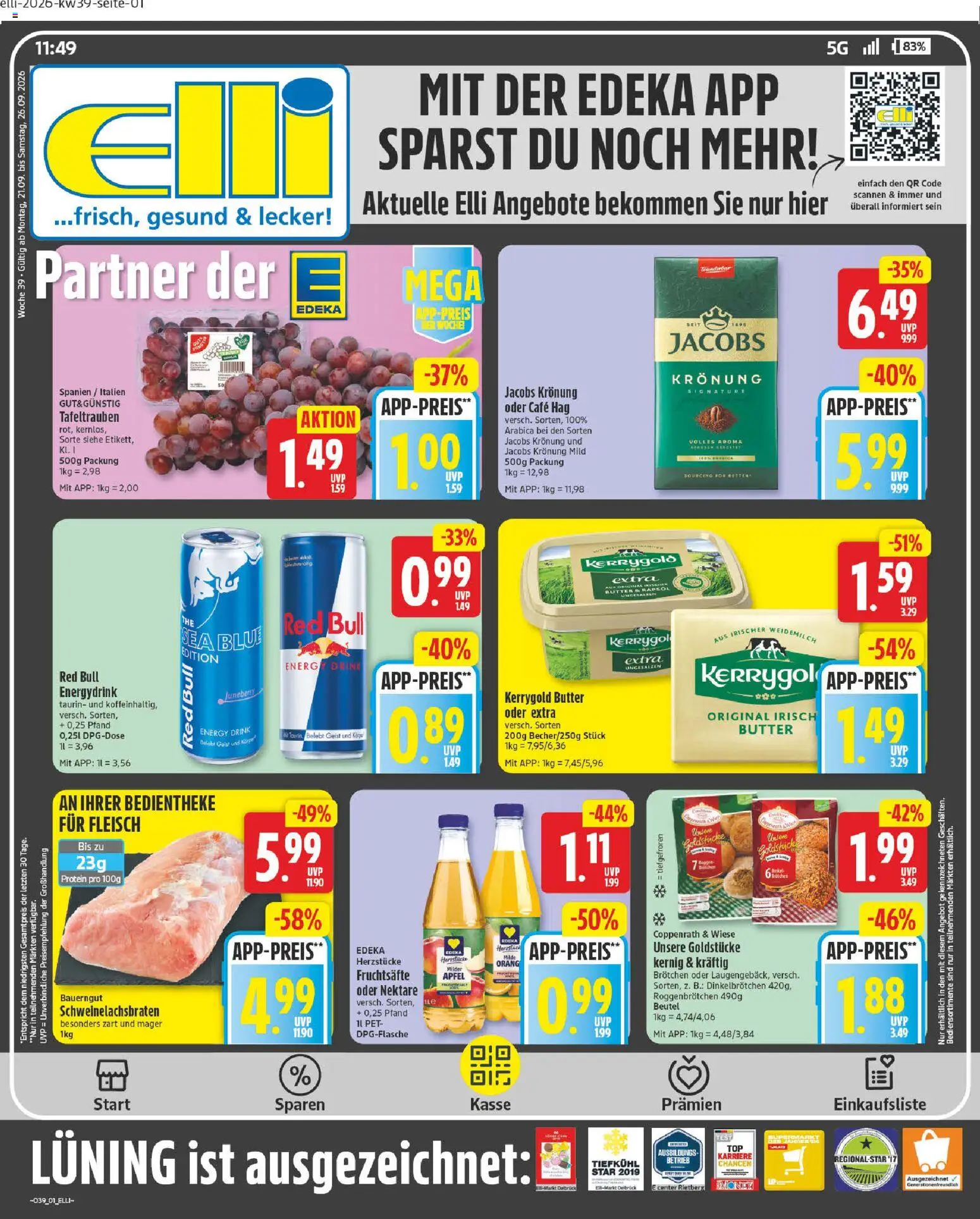 Elli Markt Prospekt - Seite 1 - gültig ab 21.09.2026