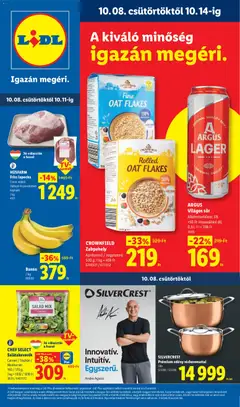 Előnézet Lidl akciós újság érvényes 2026.10.08.-tól