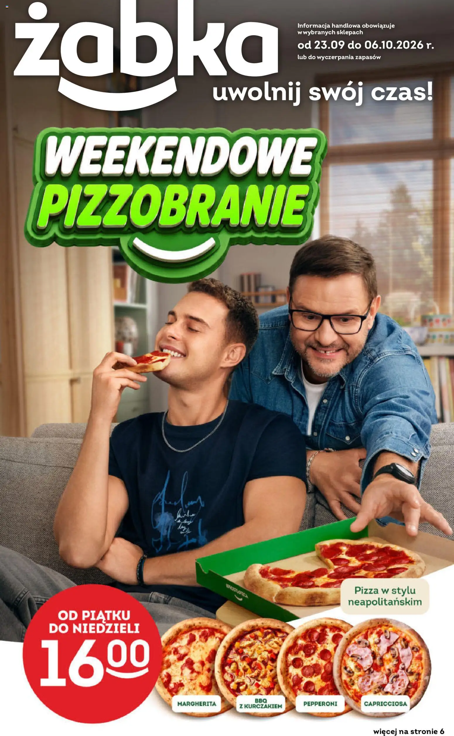 Żabka gazetka - strona 1- ważny od 23.09.2026