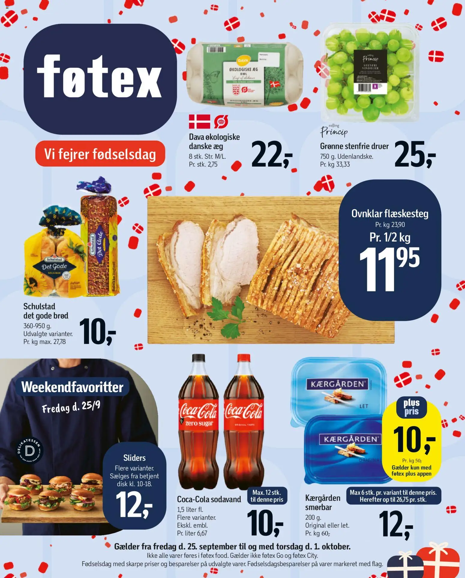 Føtex - Tilbudsavis uge 40 - side 1- gyldig fra 25/09/2026
