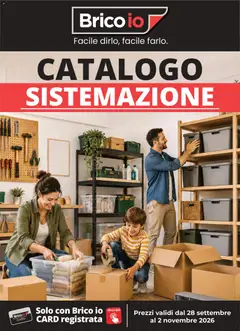 Anteprima Brico io volantino Sistemazione valida dal 28/09/2026