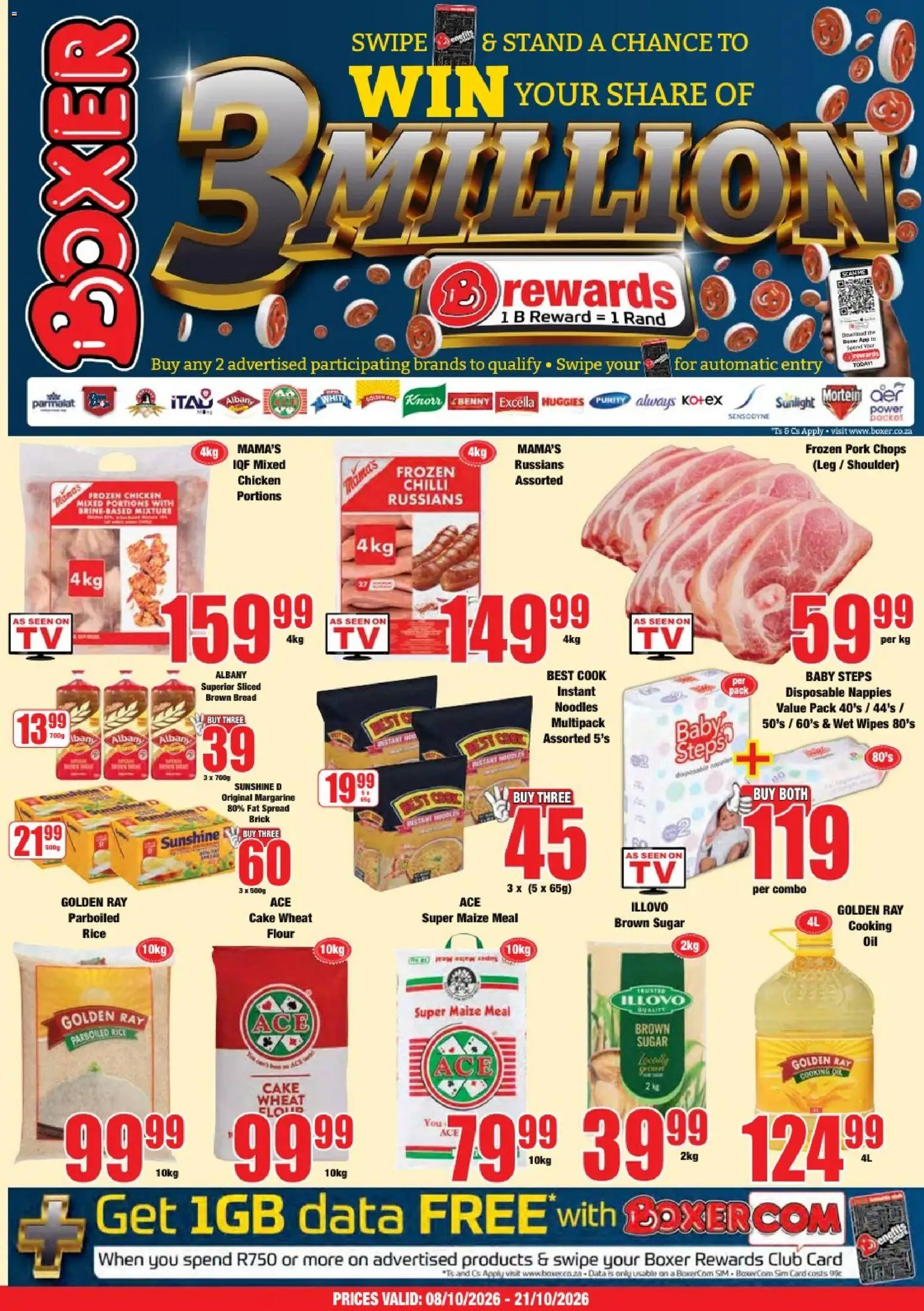 Boxer Specials - page 1- valid from 08/10/2026