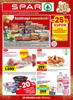 Előnézet Spar akciós újság érvényes 2026.10.15.-tól