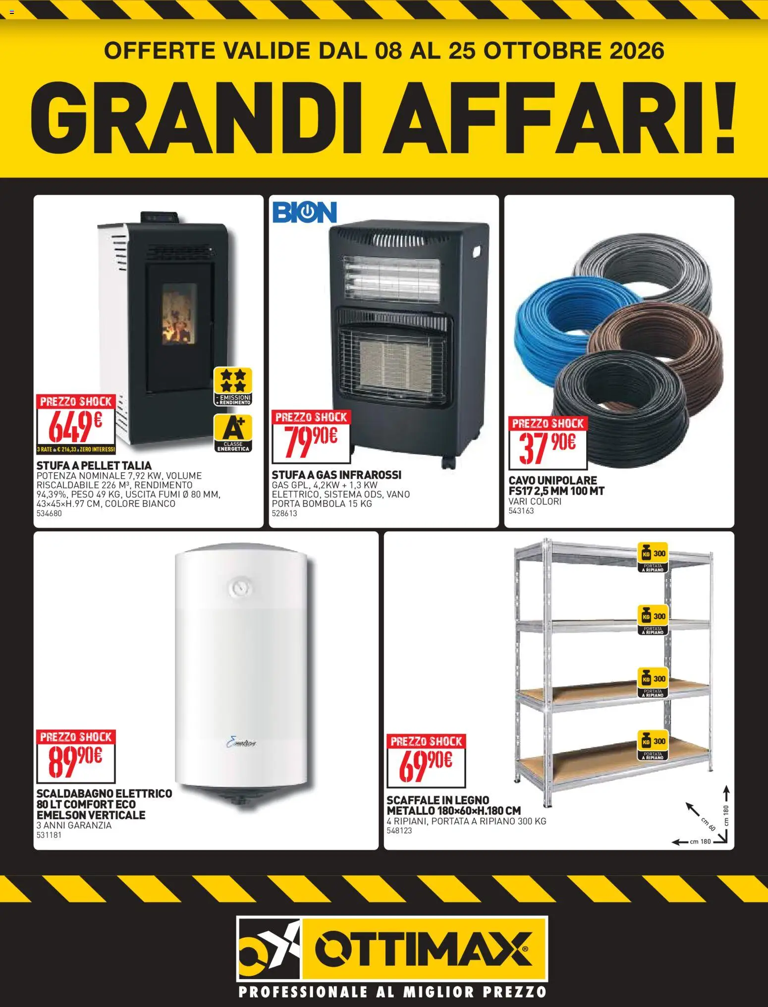 Ottimax volantino - pagina 1 - valido dal 08/10/2026