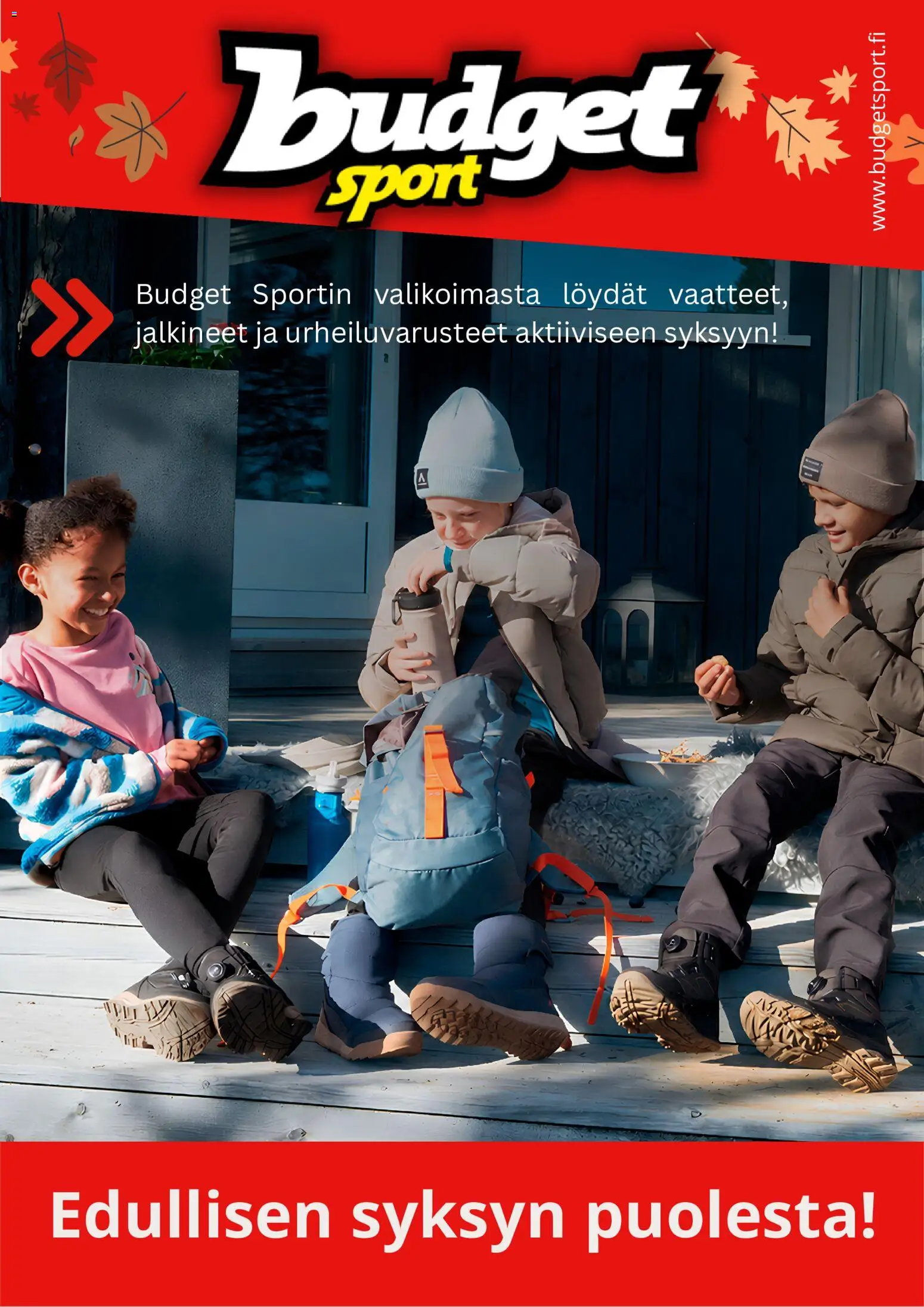 Budget Sport tarjoukset - sivu 1- voimassa alkaen 14/10/2026