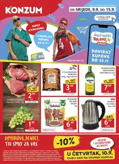 Előnézet Konzum HR akciós újság érvényes 2026.09.09.-tól