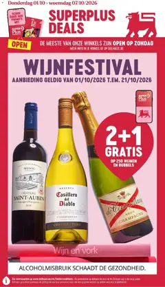 Delhaize folder week 40 geldig vanaf 01/10/2026