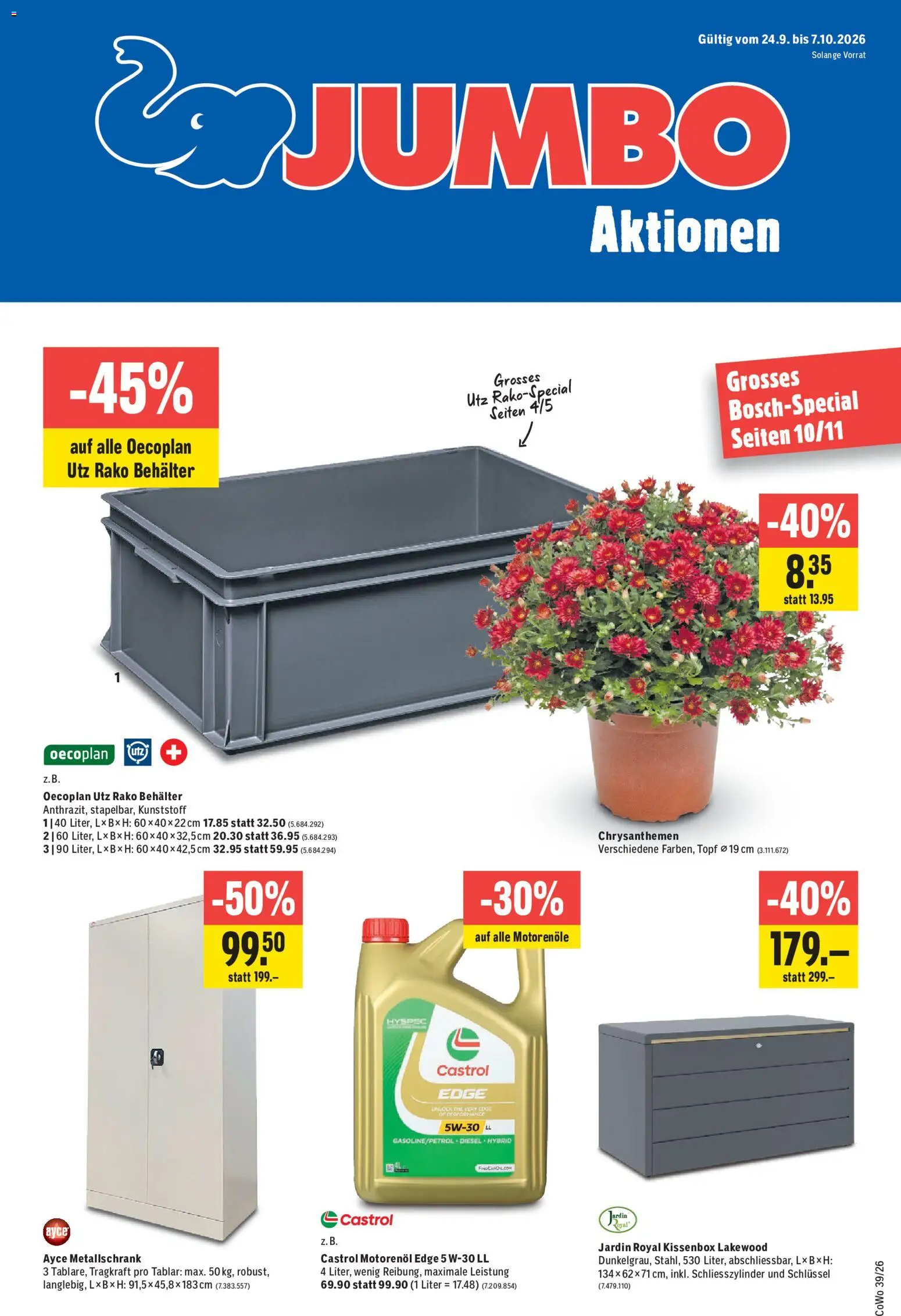 Jumbo aktionen - Seite 1- gültig ab 24.09.2026