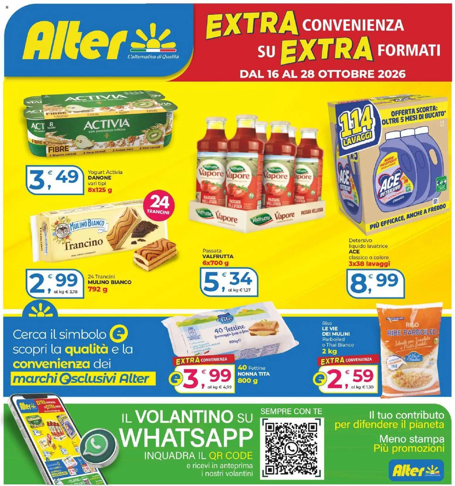 Alter Discount volantino - pagina 1 - valido dal 16/10/2026