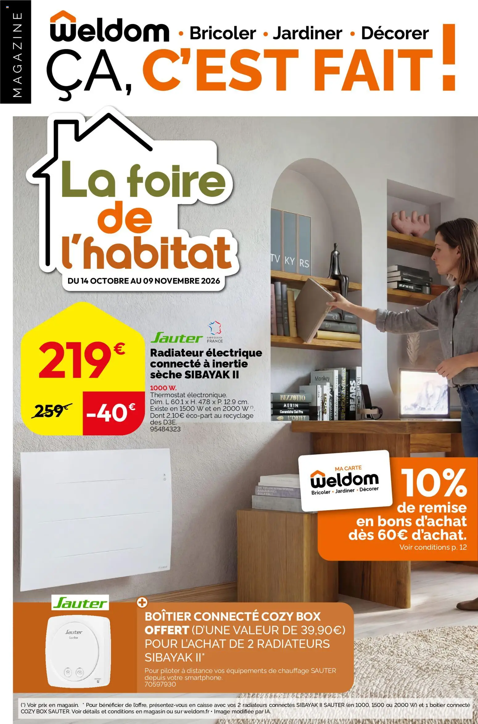 Weldom catalogue - page 1 - valable à partir du 14/10/2026