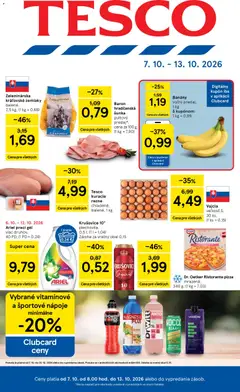 Tesco leták platný od 07.10.2026