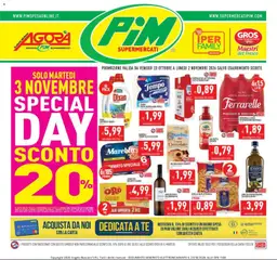 Anteprima PIM Supermercati volantino valida dal 23/10/2026