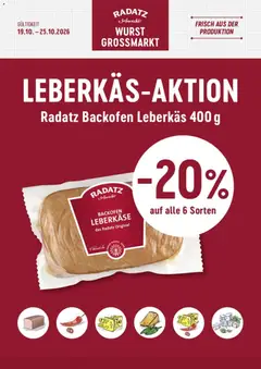 Vorschau Radatz Flugblatt gültig ab 19.10.2026