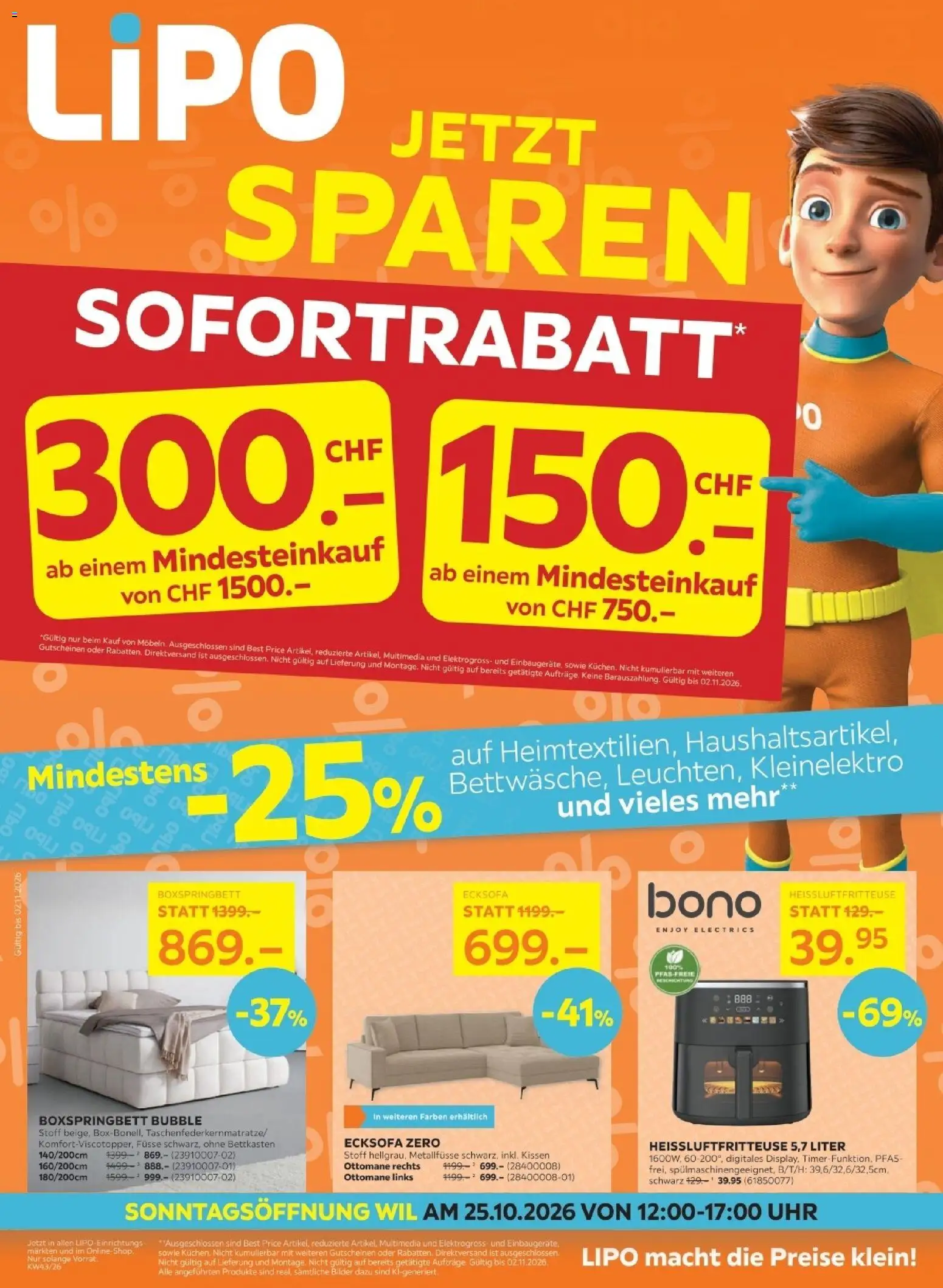 Lipo aktionen - Seite 1- gültig ab 20.10.2026