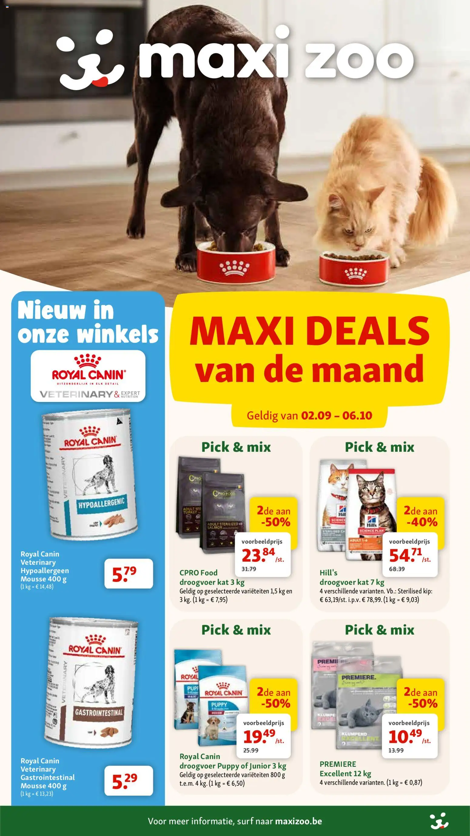Maxi Zoo Folder - pagina 1- geldig vanaf 02/09/2026