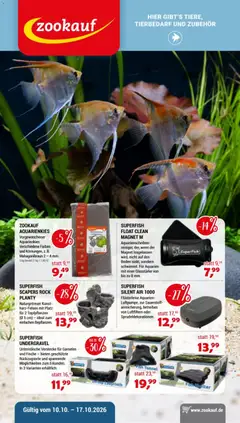 Vorschau zookauf Prospekt gültig ab 10.10.2026