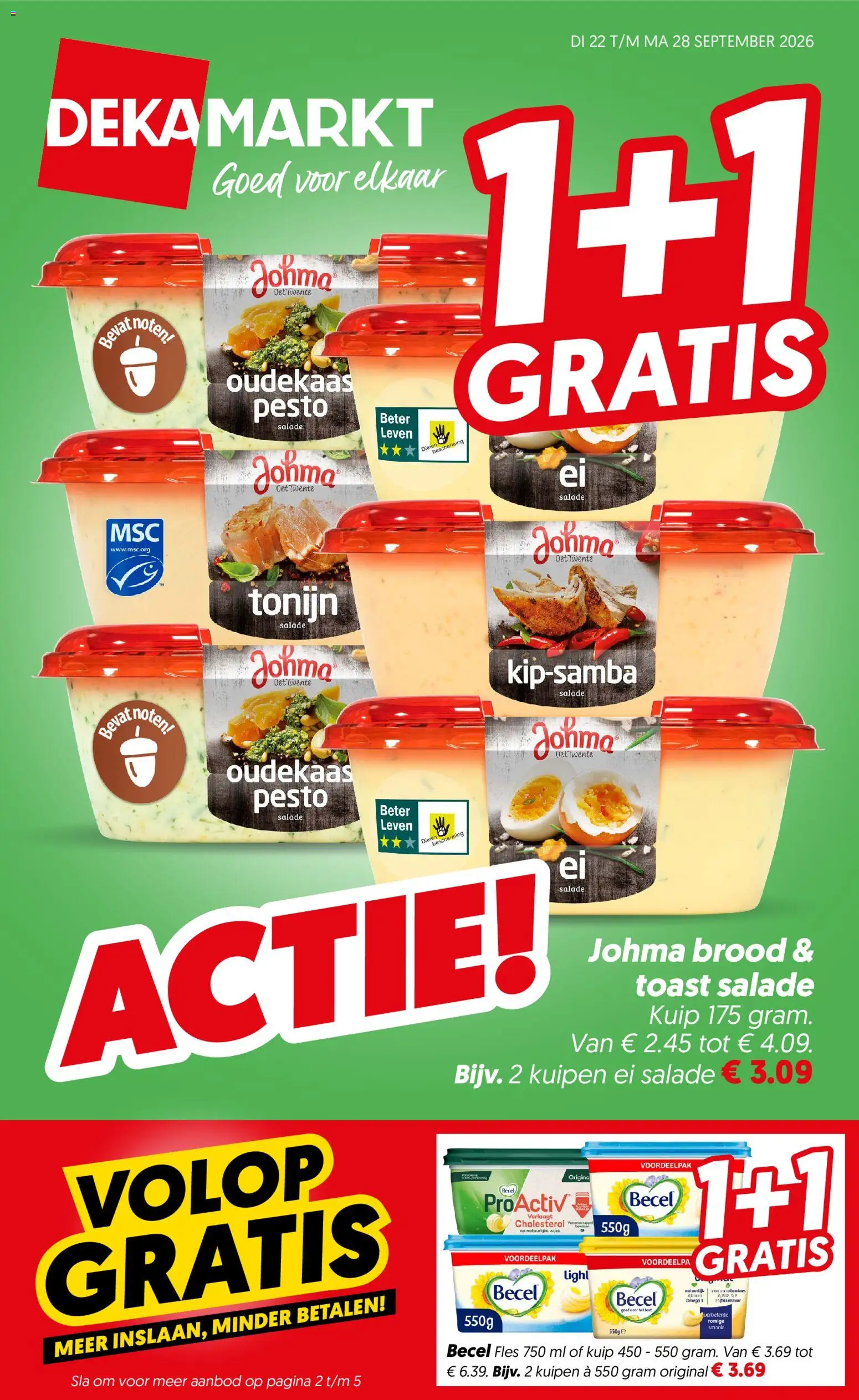Dekamarkt folder - pagina 1- geldig vanaf 22-09-2026