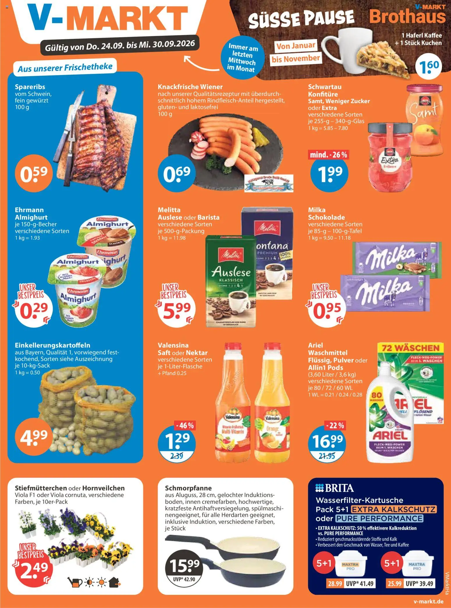 V-Markt Angebote - Seite 1 - gültig ab 24.09.2026