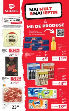 Selgros Catalog valabil de la 18.09.2026
