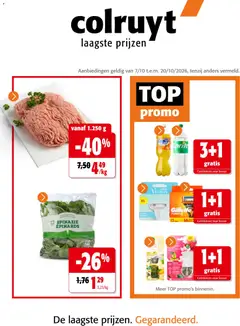 Colruyt folder geldig vanaf 07/10/2026