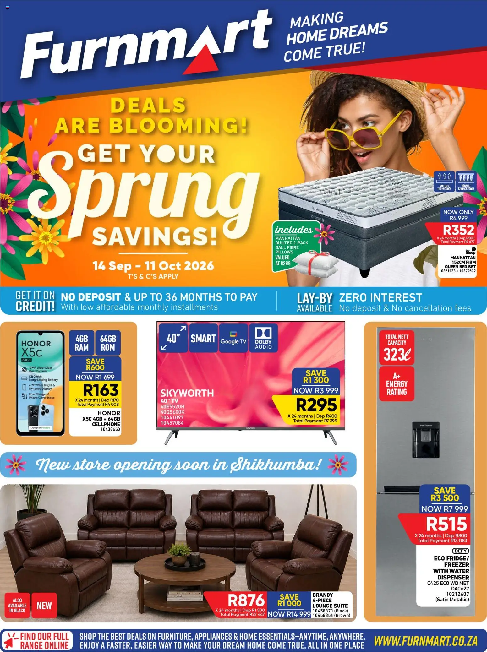 Furnmart Specials - page 1- valid from 14/09/2026