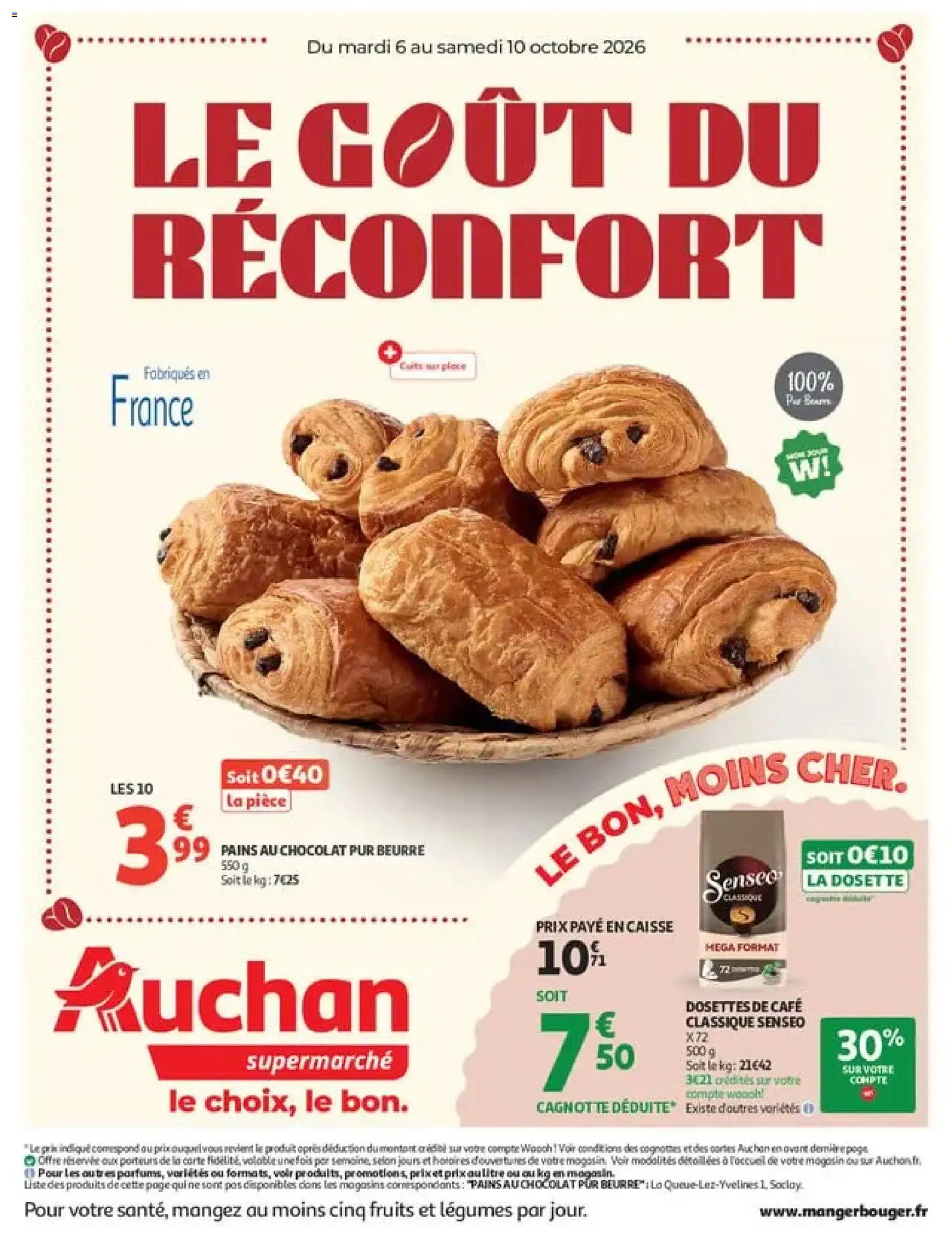 Auchan folder - pagina 1- geldig vanaf 06/10/2026