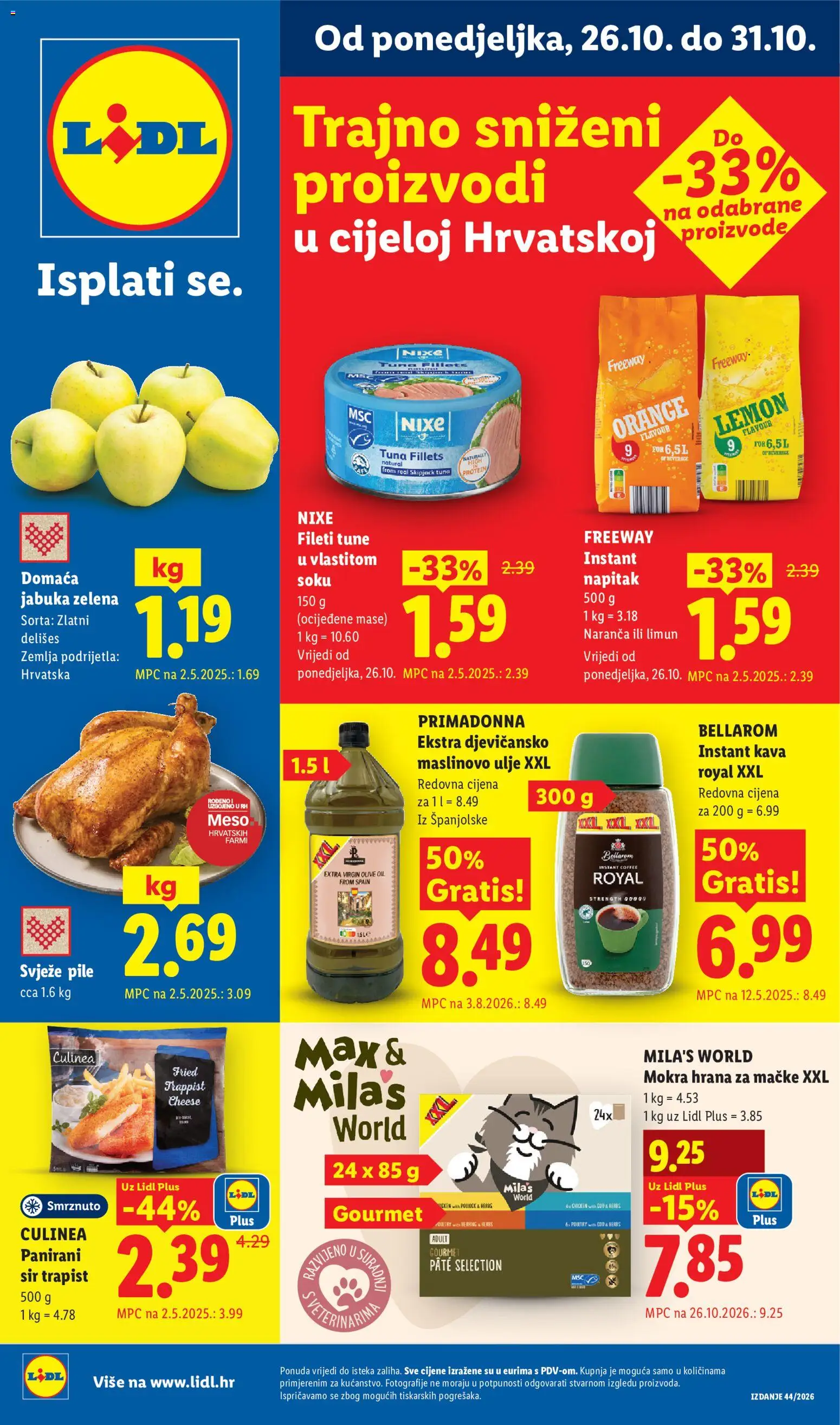 Lidl Katalog - stranica 1- važeći od 26.10.2026