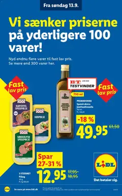 Forhåndsvisning Lidl - Nyd hver dag til fast lav pris gyldig fra 13/09/2026