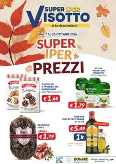 Anteprima Visotto volantino valida dal 07/10/2026