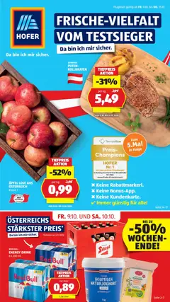 Vorschau Hofer Flipbook gültig ab 09.10.2026