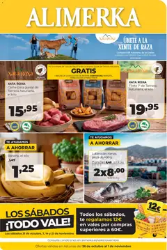 Vista previa del folleto Alimerka folleto Asturias válido desde 26/10/2026