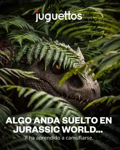 Vista previa del folleto Juguettos Jurassic World válido desde 25/09/2026