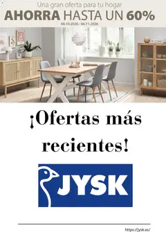 Vista previa del folleto JYSK catálogo válido desde 08/10/2026