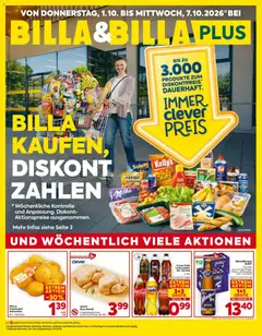 Vorschau Billa Flugblatt gültig ab 01.10.2026