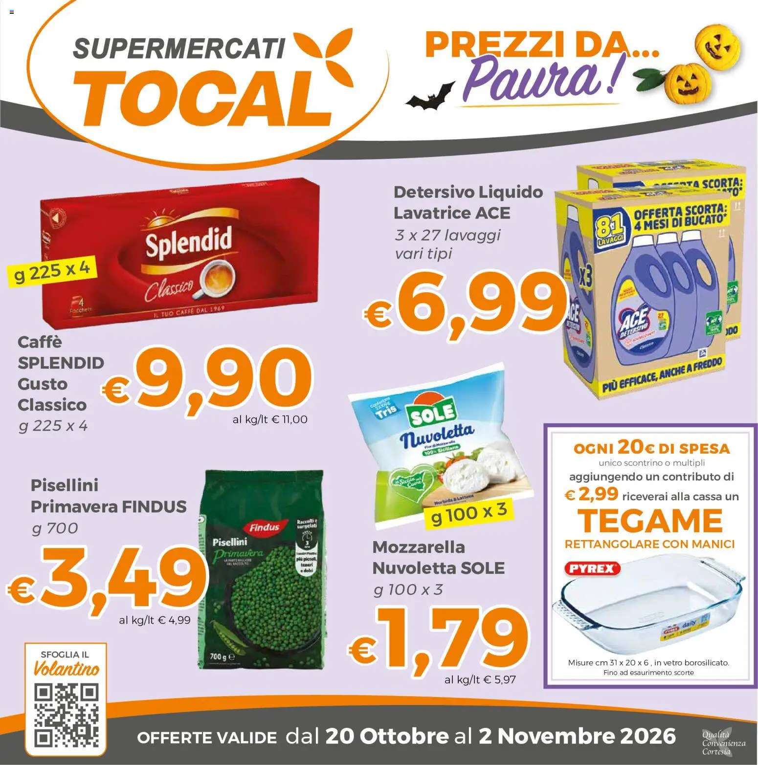 Tocal volantino - pagina 1 - valido dal 20/10/2026