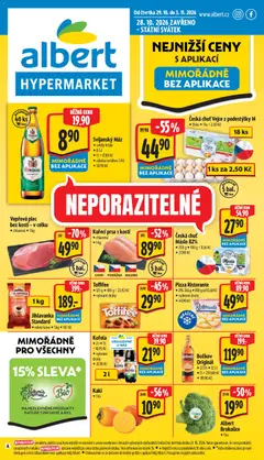 Náhled Albert leták - Hypermarket platný od 28.10.2026
