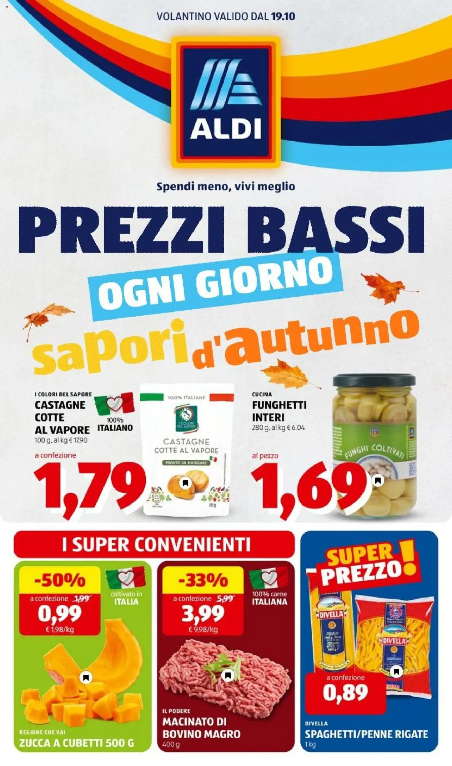 Aldi volantino - pagina 1 - valido dal 19/10/2026