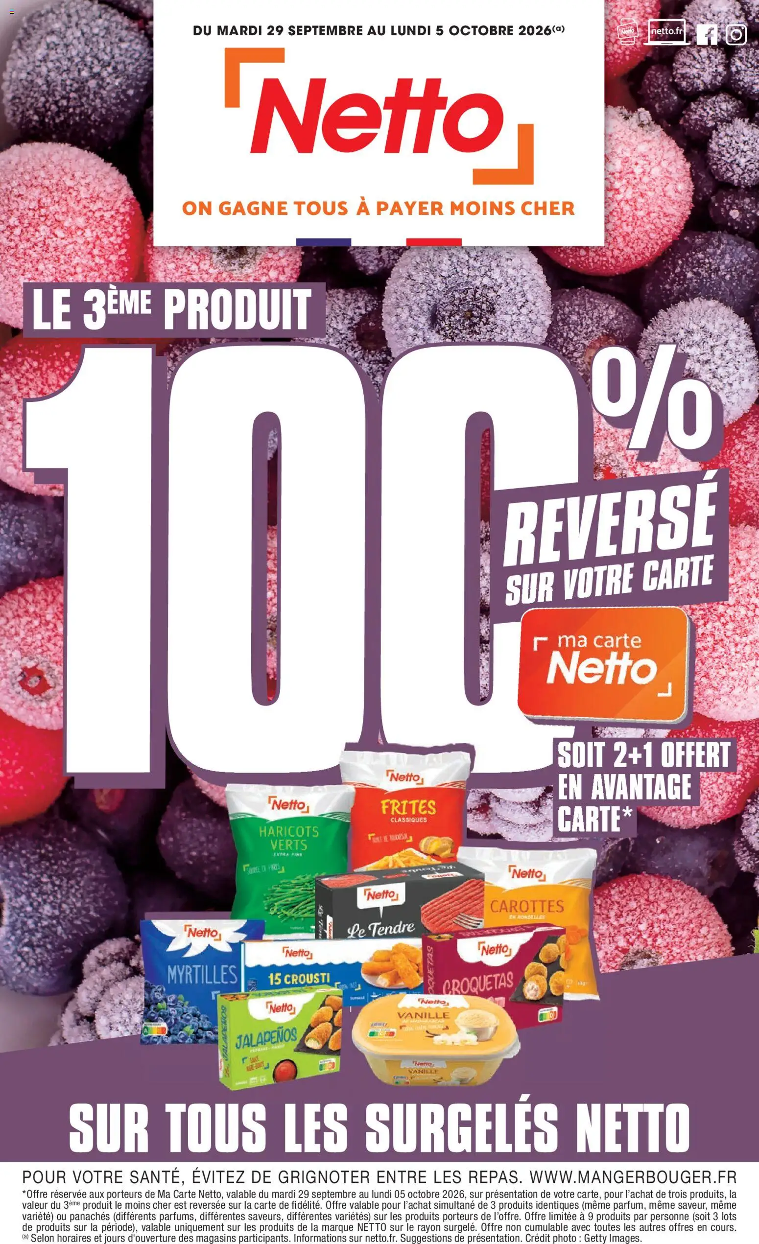 Netto catalogue - page 1 - valable à partir du 29/09/2026