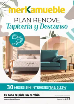 Vista previa del folleto Merkamueble folleto válido desde 29/10/2026