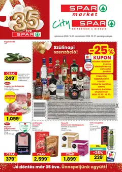 Előnézet Spar Market akciós újság érvényes 2026.10.01.-tól