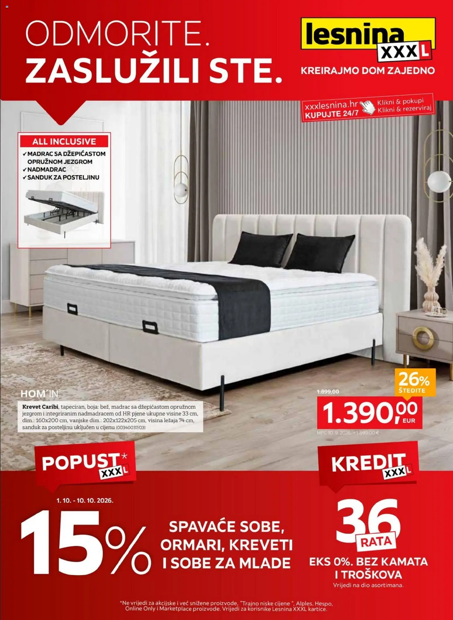 Lesnina Katalog - stranica 1- važeći od 01.10.2026
