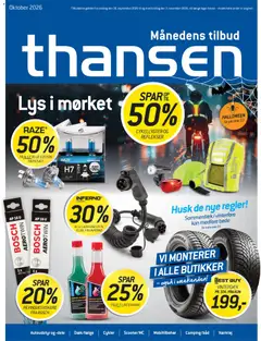 Forhåndsvisning Thansen - Tilbudsavis gyldig fra 30/09/2026