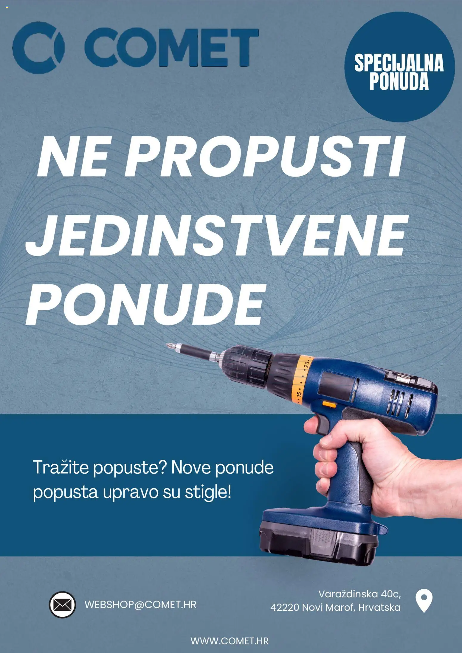 Comet Katalog - stranica 1- važeći od 16.10.2026