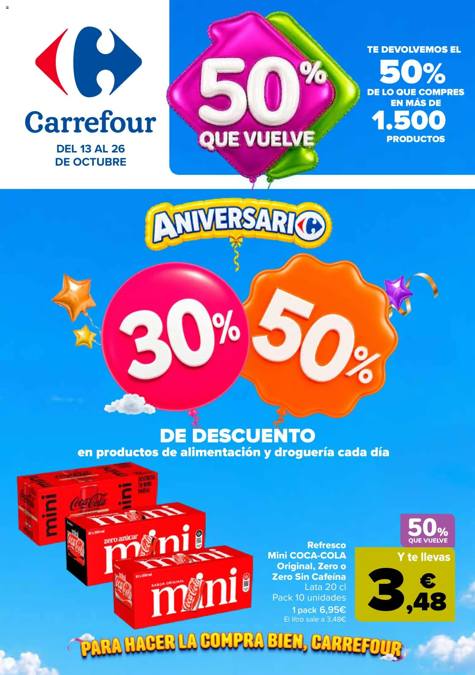 Carrefour folleto - Página de 1 - Válido desde 13/10/2026