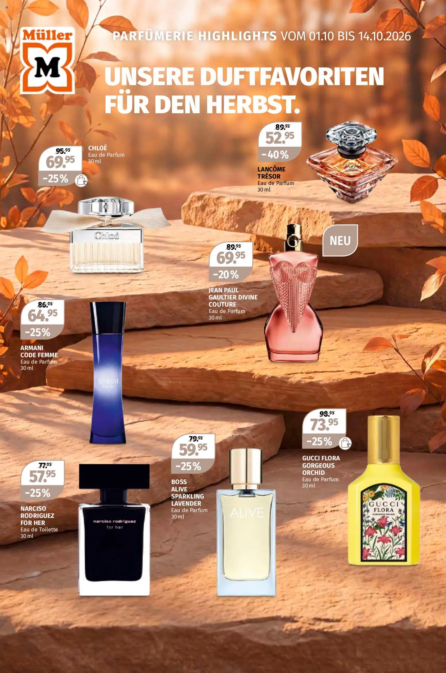 Müller aktionen Beauty-Highlights - Seite 1- gültig ab 01.10.2026