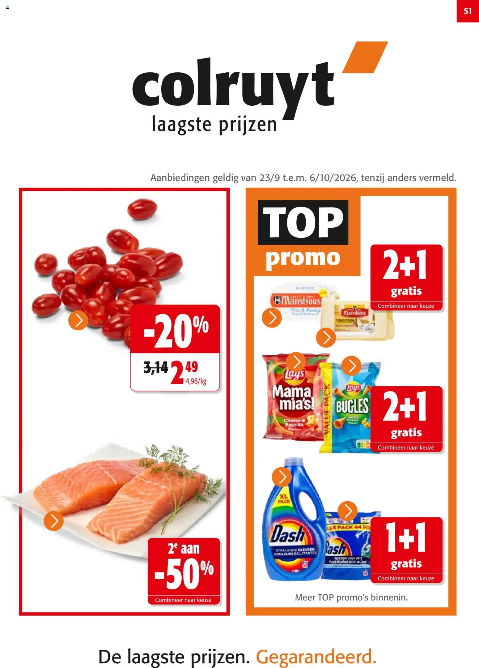 Colruyt Folder - pagina 1- geldig vanaf 23/09/2026