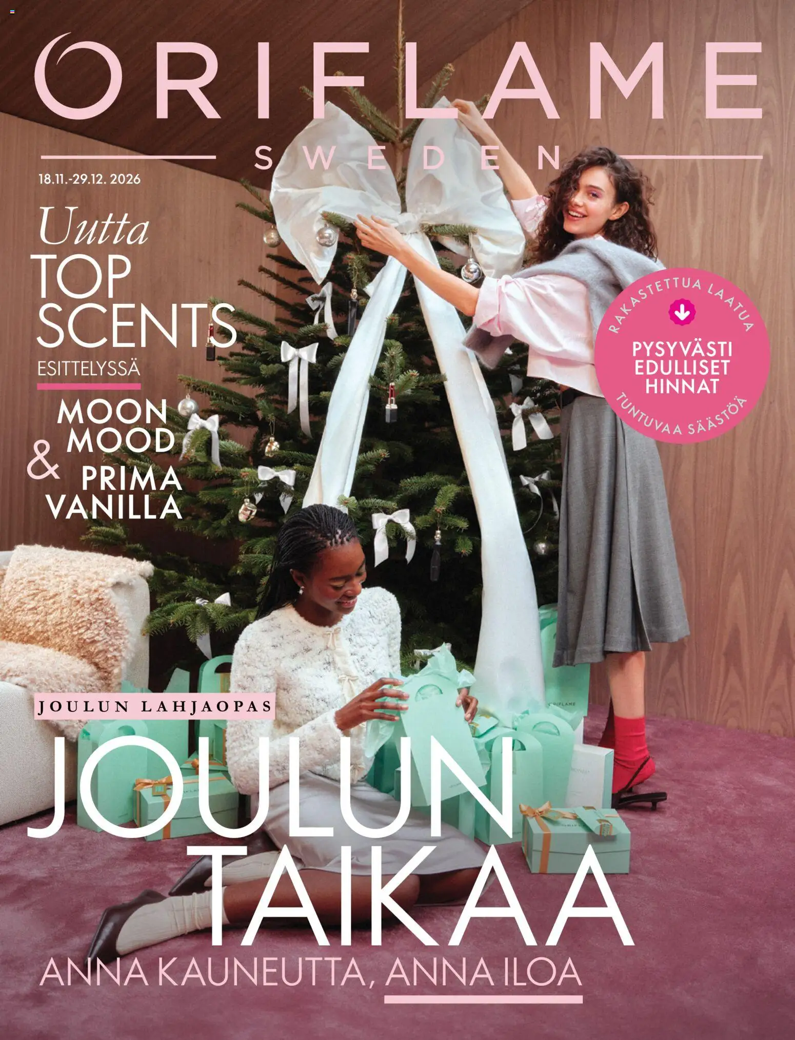 Oriflame tarjoukset - sivu 1- voimassa alkaen 18/11/2026