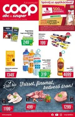 Előnézet COOP akciós újság érvényes 2026.10.01.-tól