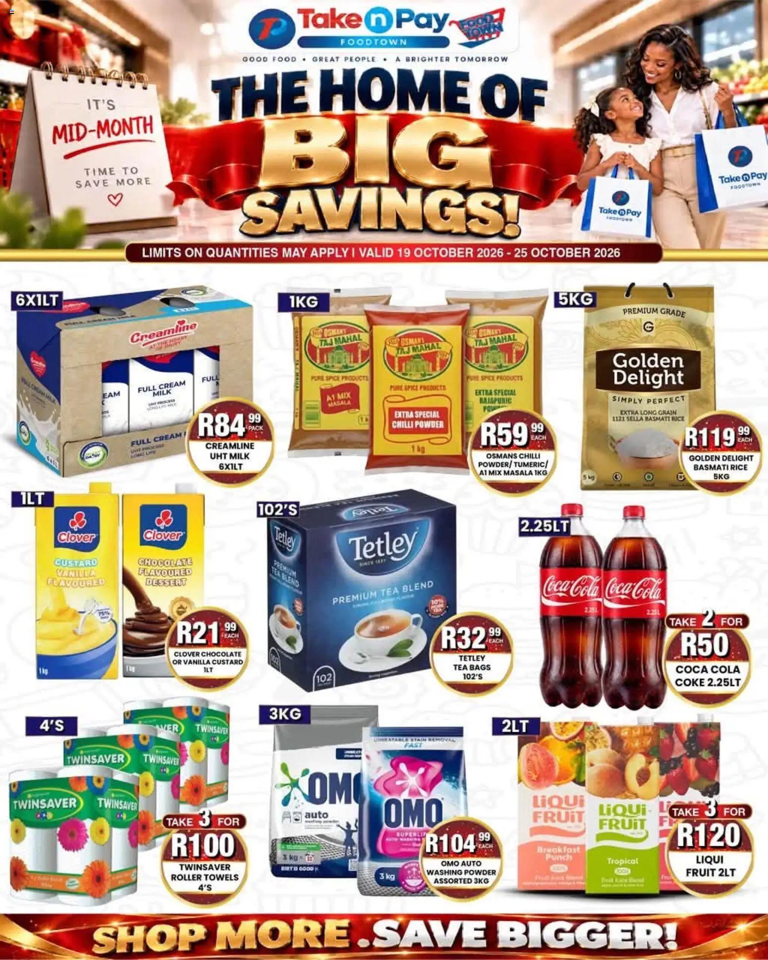Take n Pay Specials - page 1- valid from 19/10/2026